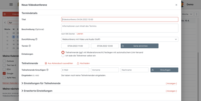 Meeting Management PRO Details